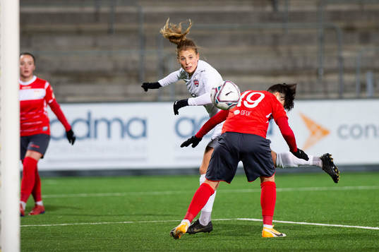Rosengårds Anna Anvegård and Lanchkhti Teona Todadze