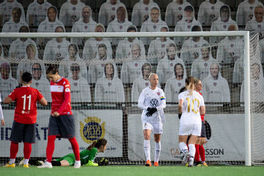 Rosengårds Caroline Seger celebrates