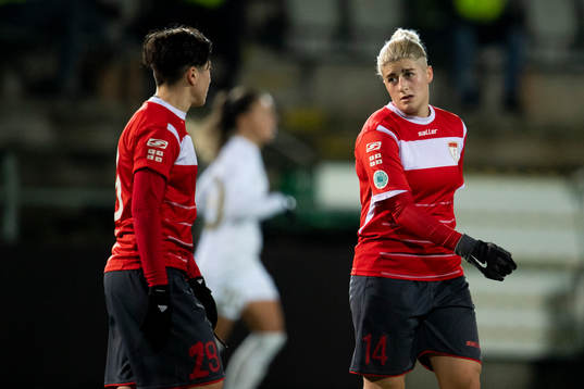 Lanchkhti Mariam Kalandadze looks dejected