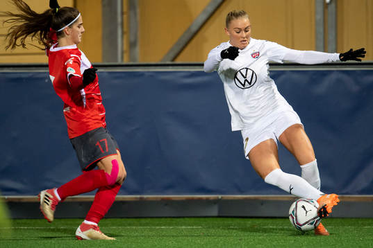 Rosengårds Beatrice Persson and Lanchkhti Natela Tsotseria