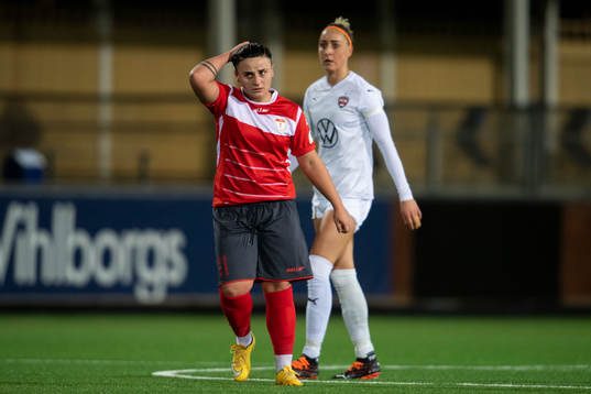Lanchkhti Mariam Danelia looks dejected