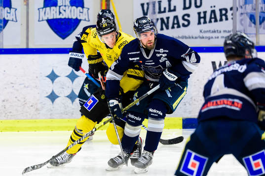 Västerås Sebastian Benker och Karlskogas Henrik Björklund