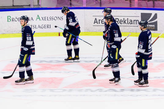 Karlskogas spelare deppar