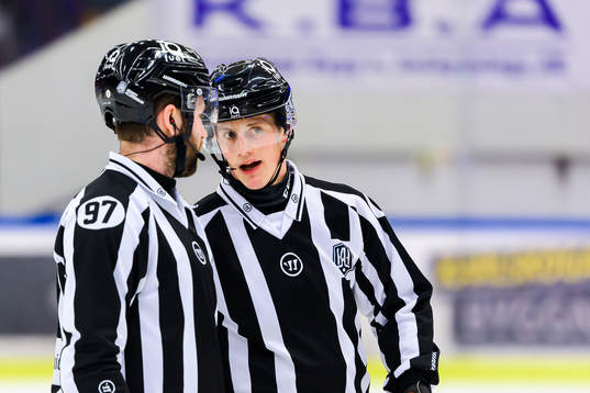 Domare Filip Löwgren och Joakim Nordberg