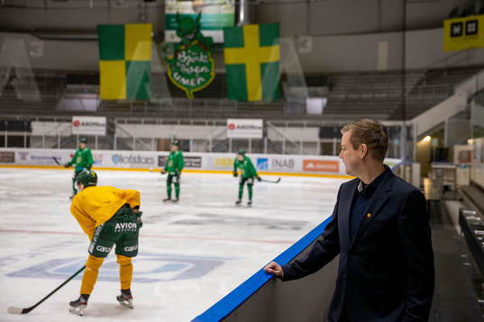 Björklövens sportchef Per Kenttä
