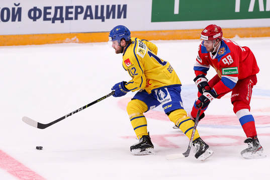 Jacob Berglund of Sweden and Maksim Mamin of Russia
