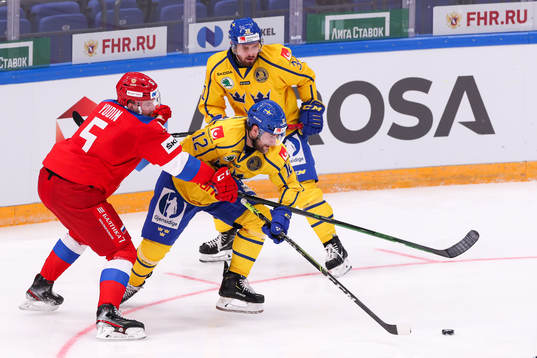 Jacob Berglund and Lukas Bengtsson of Sweden