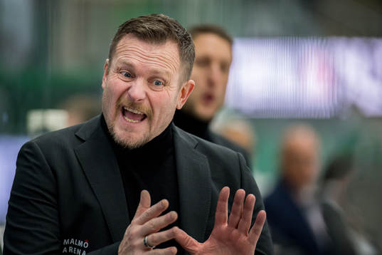Malmö Redhawks tränare Joakim Fagervall