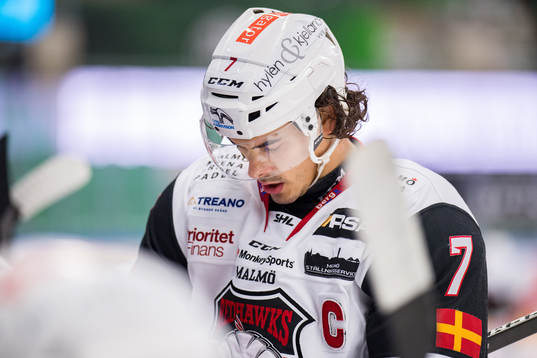 Malmö Redhawks Oliver Lauridsen deppar