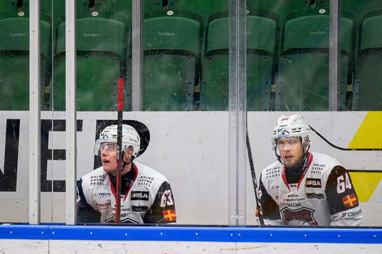 Malmö Redhawks Fredrik Händemark och Victor Backman
