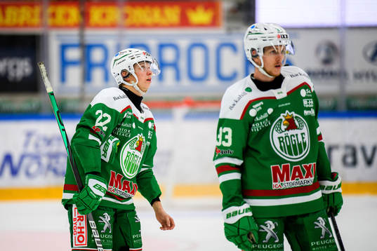 Rögles Samuel Jonsson och Niklas Hansson deppar