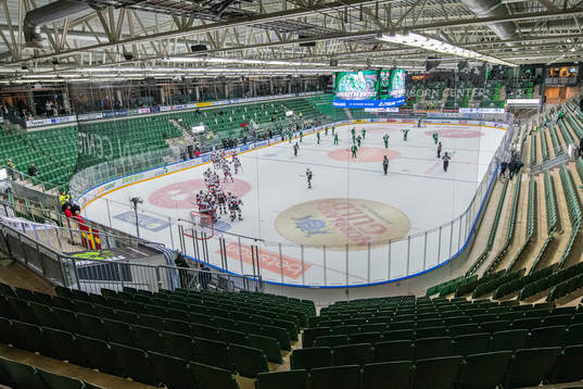 Malmö Redhawks spelare jublar