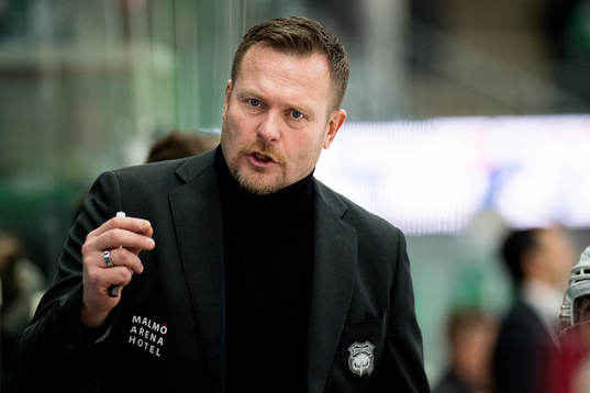 Malmö Redhawks tränare Joakim Fagervall