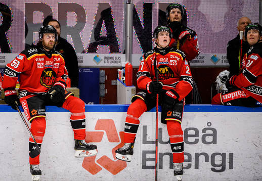 Luleås Daniel Sondell och Nils Lundkvist deppar