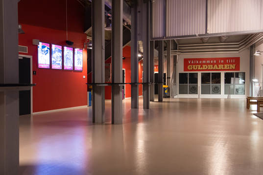 Coop Norrbotten arena interiör