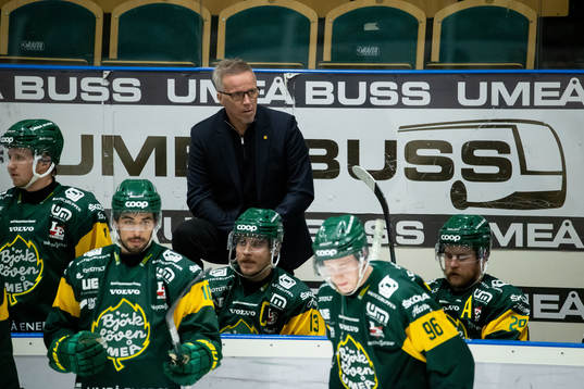 Björklövens tränare Hans Wallson