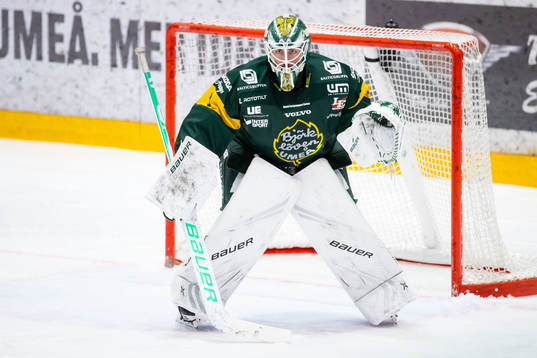 Björklövens målvakt Kevin Poulin