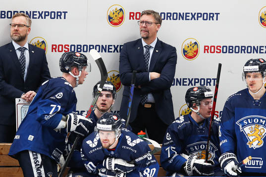 Head coach Jukka Jalonen of Finland