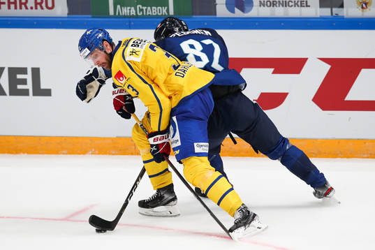 Klas Dahlbeck of Sweden and Harri Pesonen of Finland