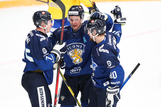 Arttu Ilomski of Finland, Harri Pesonen of Finland and