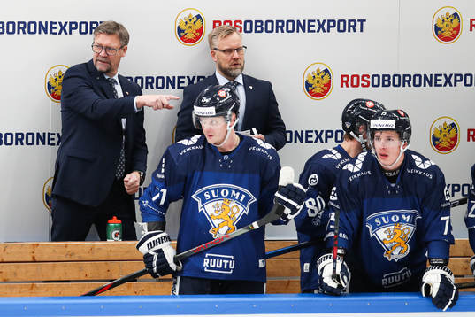 Head coach Jukka Jalonen of Finland