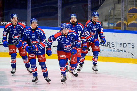 Oskarshamns Oliver Larsen jublar