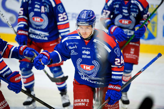 Oskarshamns Kim Strömberg jublar