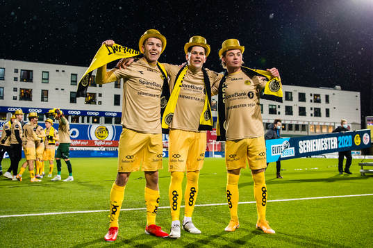 Fredrik André Bjørkan, Sondre Brunstad Fet and Patrick