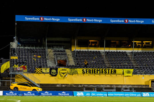 Banner at Aspmyra Stadion
