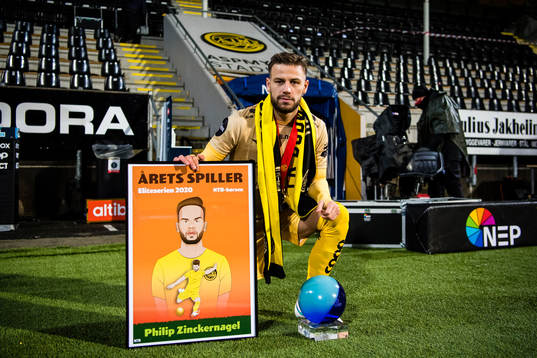 Philip Zinckernagel of Bodø/Glimt poses for a portrait