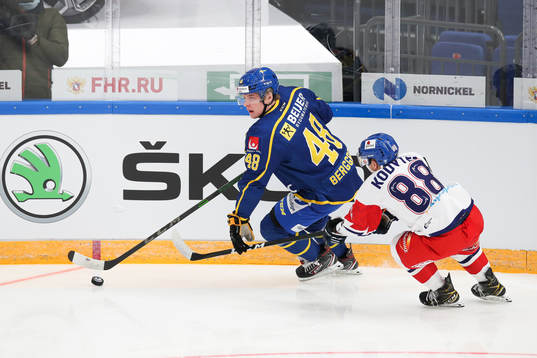 Jonathan Berggren of Sweden and Petr Kodytek of Czech