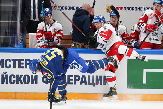 Linus Johansson of Sweden and Zboril Adam of Czech