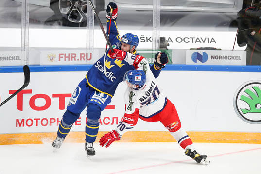Klas Dahlbeck of Sweden and Blumel Matej of Czech Republic