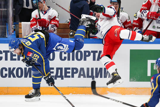 Linus Johansson of Sweden and Zboril Adam of Czech