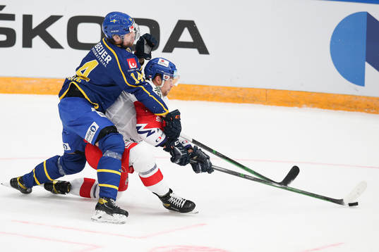 Emil Pettersson of Sweden and Lenc Radan of Czech Republic