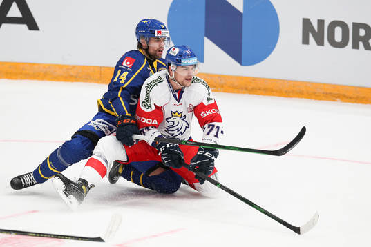 Emil Pettersson of Sweden and Lenc Radan of Czech Republic