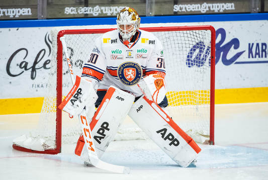 Växjös målvakt Viktor Fasth