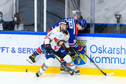 Växjös Victor Stjernborg och Oskarshamns Oliver Larsen