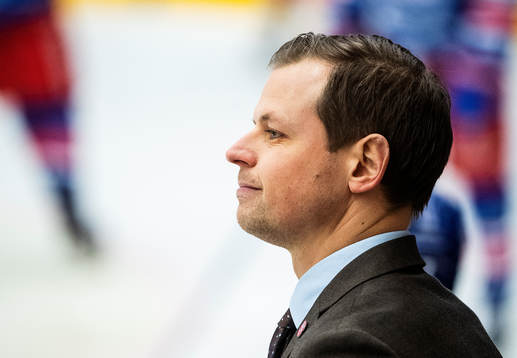 Oskarshamns tränare Martin Filander