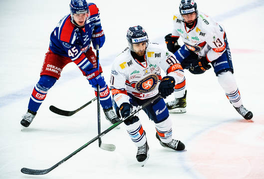 Växjös Andrew Calof och Jack Drury samt Oskarshamns Jan
