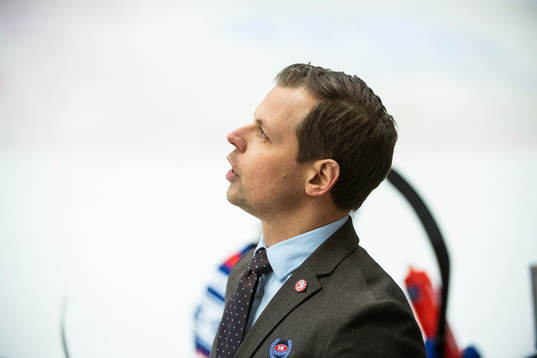 Oskarshamns tränare Martin Filander