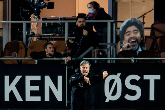 Vegard Hansen, head coach of Mjøndalen