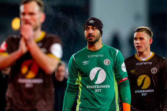 Goalkeeper Sousha Makani of Mjøndalen
