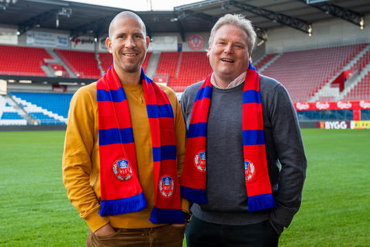 Helsingborgs assisterande tränare Mattias Lindström och