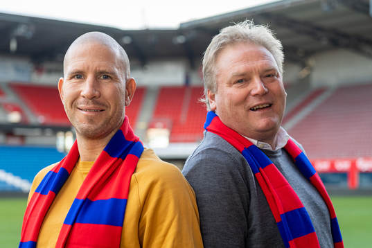 Helsingborgs assisterande tränare Mattias Lindström och