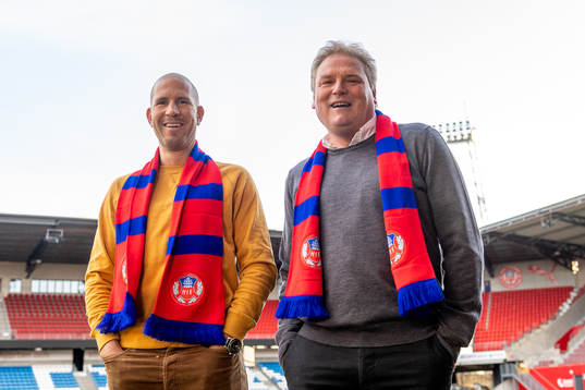 Helsingborgs assisterande tränare Mattias Lindström och