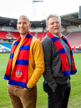 Helsingborgs assisterande tränare Mattias Lindström och
