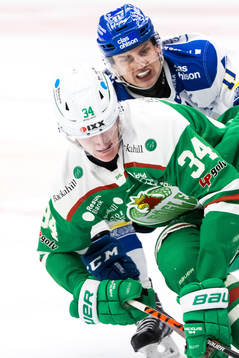 Rögles Olli Palola och Leksands Martin Karlsson