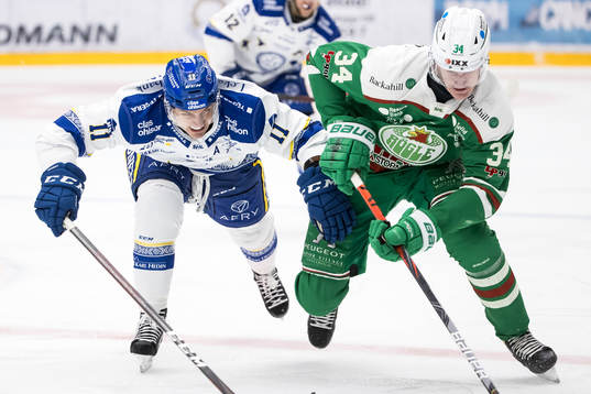 Leksands Martin Karlsson och Rögles Adam Edström