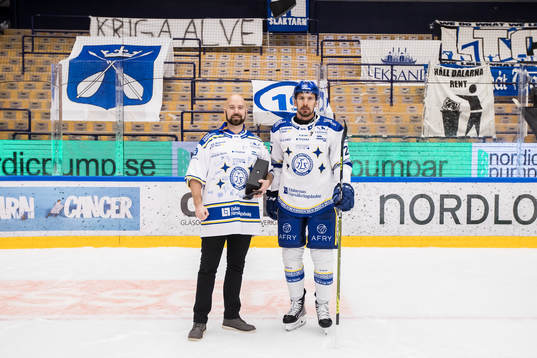 Leksands Marek Hrivík utsedd till matchens lirare